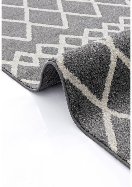 Blomst Antrasit Halı Kilim Salon Oturma Odası Yatak Odası Koridor Makine Halısı 59834 modelleri