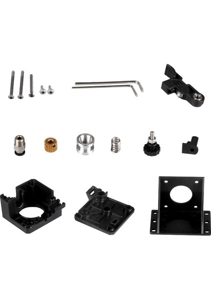 3D Yazıcı Parçaları Ekstruder Tam Kitleri Hotend Ekstruder 1.75 mm Filament Besleyici Braketi Aksesuarları (Yurt Dışından)