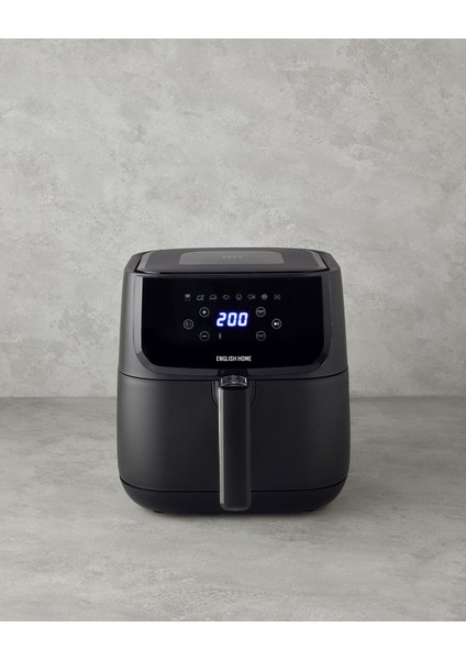 Aıf 2001 Dijital Çıkarılabilir Sepetli AirFryer Xl Siyah