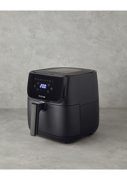 Aıf 2001 Dijital Çıkarılabilir Sepetli AirFryer Xl Siyah