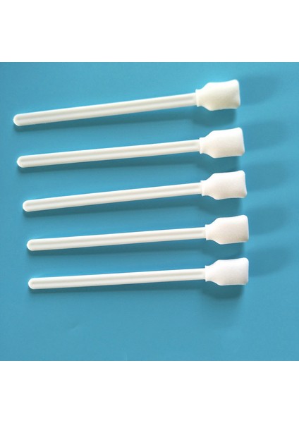 5.11 Inç Kare Dikdörtgen Köpük Temizleme Çubuğu Çubukları Solvent Formatlı Mürekkep Püskürtmeli Yazıcılar Için Optik Ekipman 200 Adet (Yurt Dışından)