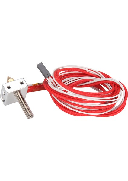 3D Yazıcı V6 Isıtma Alüminyum Blok + 2 Pinli Termistör + Seramik Isıtıcı 12V 40W V6 Isıtma Alüminyum Blok Kiti (Yurt Dışından)