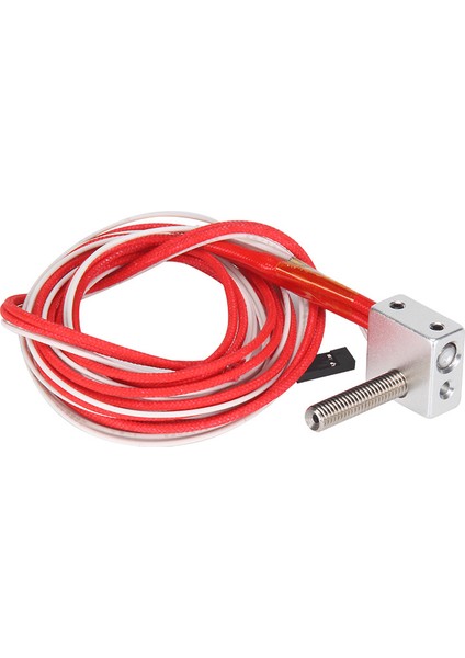 3D Yazıcı V6 Isıtma Alüminyum Blok + 2 Pinli Termistör + Seramik Isıtıcı 12V 40W V6 Isıtma Alüminyum Blok Kiti (Yurt Dışından)