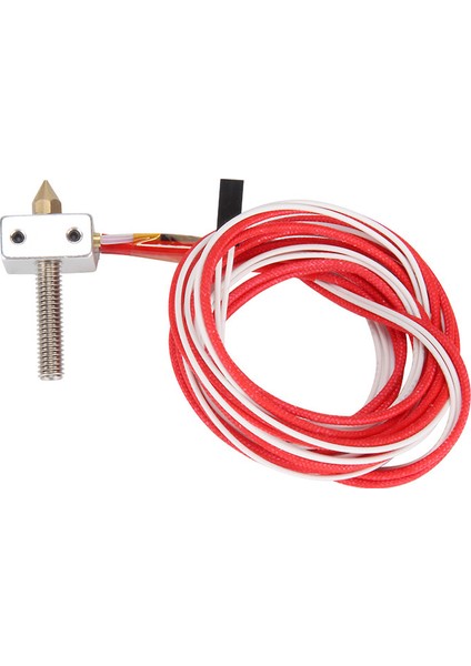 3D Yazıcı V6 Isıtma Alüminyum Blok + 2 Pinli Termistör + Seramik Isıtıcı 12V 40W V6 Isıtma Alüminyum Blok Kiti (Yurt Dışından)