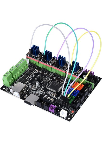 Uart TMC2208 V3.0 Step Motor Stepstick Dilsiz Sürücü 3D Yazıcı Parçaları Reprap TMC2130 Suit Skr Mks Gen Rampaları 1.4 (Yurt Dışından)