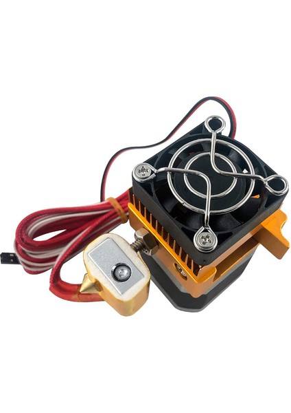 Mk8 Ekstruder Hotend Kiti ile 0.2/0.3/0.4/0.5mm Meme Baskı Kafası Prusa I3 Reprap Dıy 3D Yazıcı (Yurt Dışından)