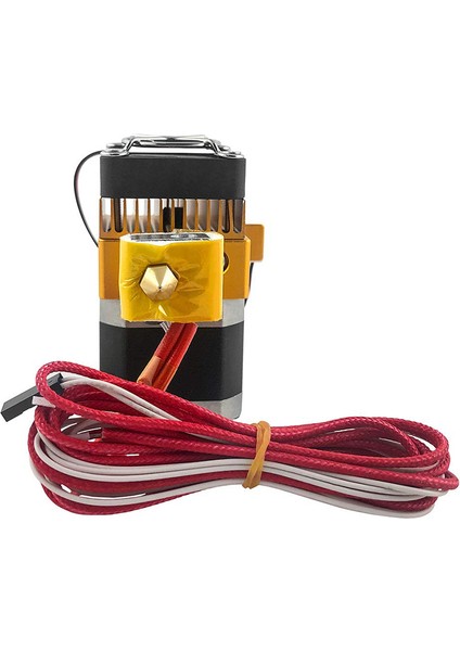 Mk8 Ekstruder Hotend Kiti ile 0.2/0.3/0.4/0.5mm Meme Baskı Kafası Prusa I3 Reprap Dıy 3D Yazıcı (Yurt Dışından)
