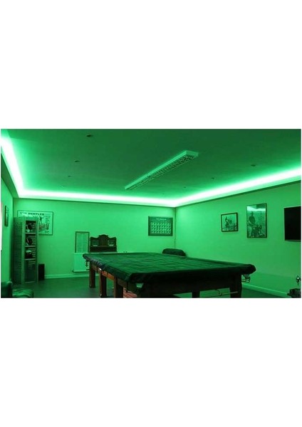 5 Metre K2 4040 Yeşil Renk 3 Çipli 60 Ledli Silikonsuz Iç Mekan Şerit LED KCL005