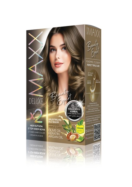 BEAUTY EXPERT 6.1 Küllü Koyu Kumral Set Boya