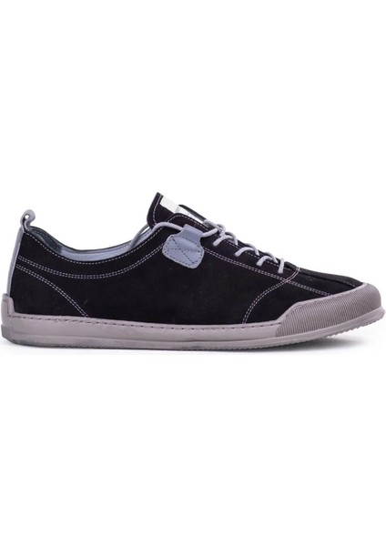 191200 Hakiki Deri Bağcıklı Rahat Tam Ortopedik Erkek Günlük Sneakers Ayakkabı