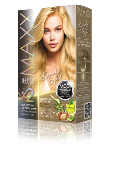 BEAUTY EXPERT 9.00 Yoğun Sarı Set Boya