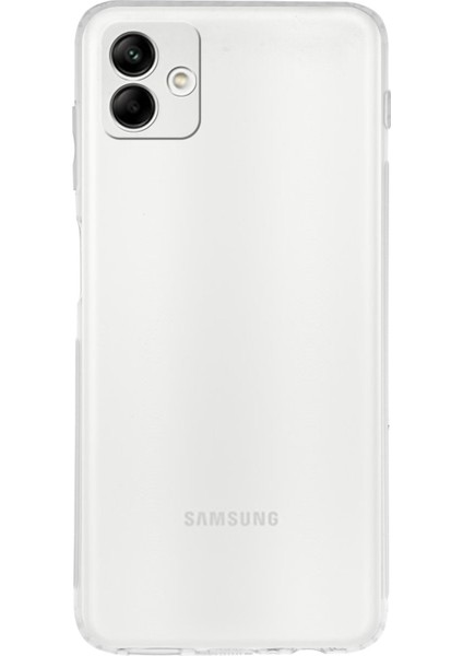 Caseworld Samsung Galaxy A05 Kapak Kamera Korumalı Lüx Silikon Şeffaf Kılıf