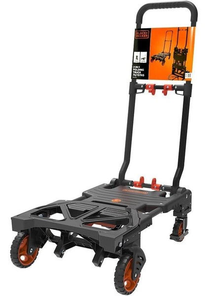 BLACK+DECKER BH206 50/120 Kg Çok Fonksiyonlu Katlanır El Arabası