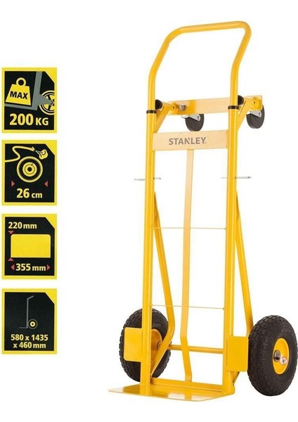 MT519 Endüstriyel Çok Fonksiyonlu El Arabası 150/200 Kg. fiyatları
