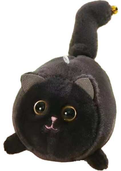 Sallanan Kuyruk Kedi Anahtarlık Peluş Bebek Miyavlayan Bebek Anahtarlık (Yurt Dışından)