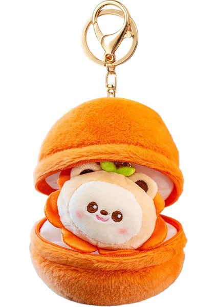 Meyve Tavşan Anahtarlık Peluş Kolye Bebek Anahtarlık Sırt Çantası Dekoratif Kolye (Yurt Dışından)