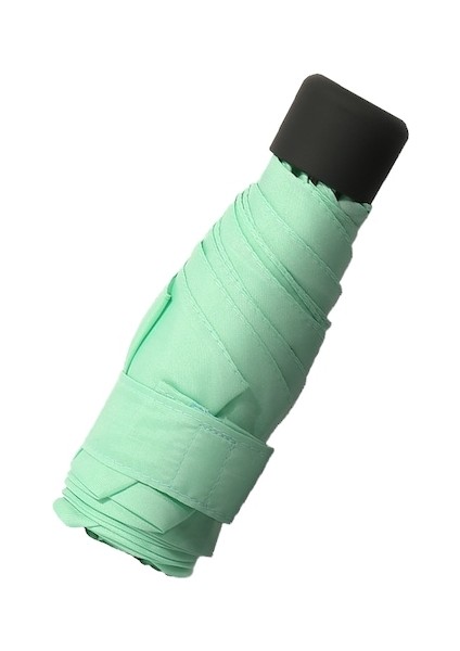 Ww Ultra Hafif ve Taşınabilir Cep Katlanır Şemsiye-Yeşil (Yurt Dışından)