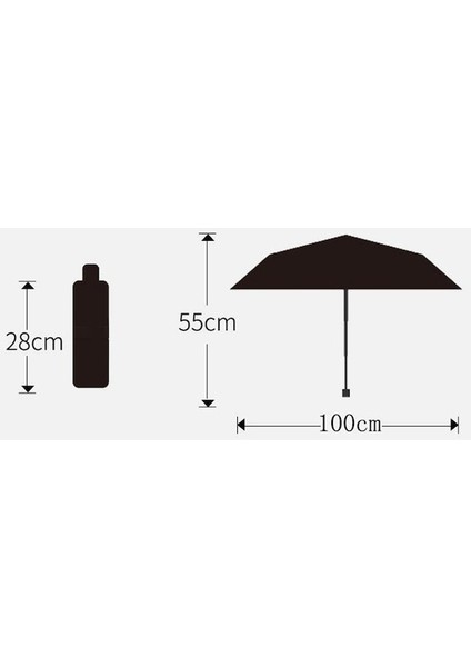Hss Otomatik Uv Şemsiye Yağmur Veya Parıltı Çift Kullanımlı Şemsiye Güneş Geçirmez Seyahat Vinil Şemsiye Katlanabilir Katlanır Şemsiye-Lacivert (Yurt Dışından) indirimleri