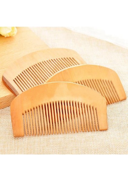 2021 Nieuwe Praktische Natuurlijke Grove Perzik Hout Geen-Statische Masaj Haar Mahonie Kam Makyaj Araçları Maquiagem 1 Adet (Yurt Dışından) fiyatları