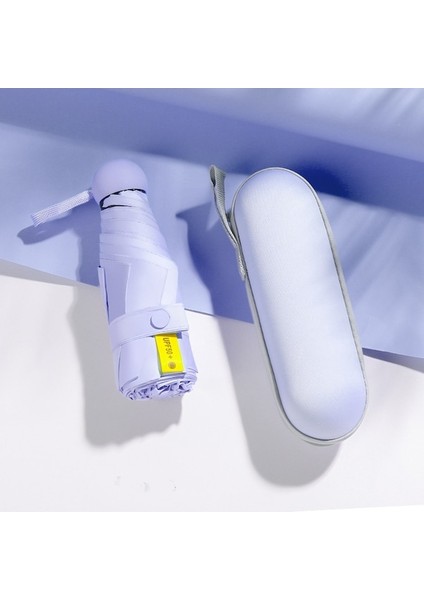 Ww Büyük Güneş Koruyucu Kapsül Şemsiye-Mor (Yurt Dışından)