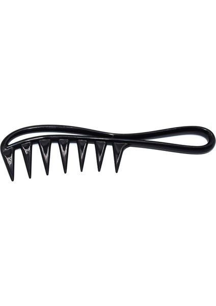 2x Geniş Diş Köpekbalığı Plastik Tarak Dolaşık Açıcı Kıvırcık Kuaför Kuaförlük Tarak Masaj Saç Şekillendirici Aracı (Yurt Dışından) modelleri