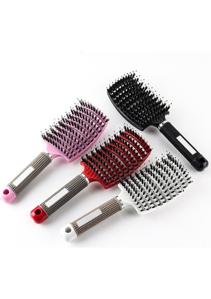 Saç Fırçası Saç Derisi Masaj Tarak Saç Fırçası Kıl Naylon Kadın Islak Kıvırcık Detangle Saç Eldiven Salon Kuaförlük Şekillendirici Araçları (Yurt Dışından) fiyatları