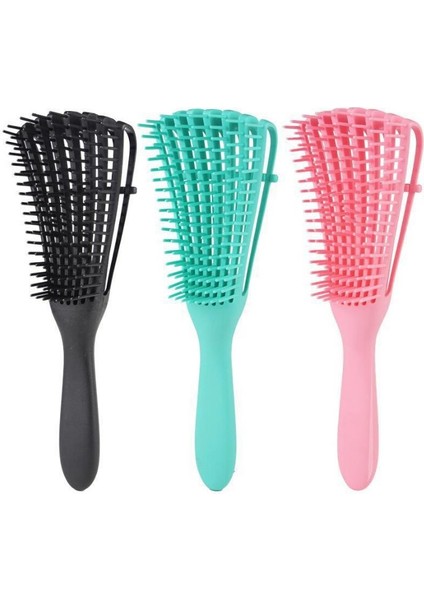 Saç Fırçası Saç Derisi Masaj Tarak Saç Fırçası Kıl Naylon Kadın Islak Kıvırcık Detangle Saç Eldiven Salon Kuaförlük Şekillendirici Araçları (Yurt Dışından) indirimleri