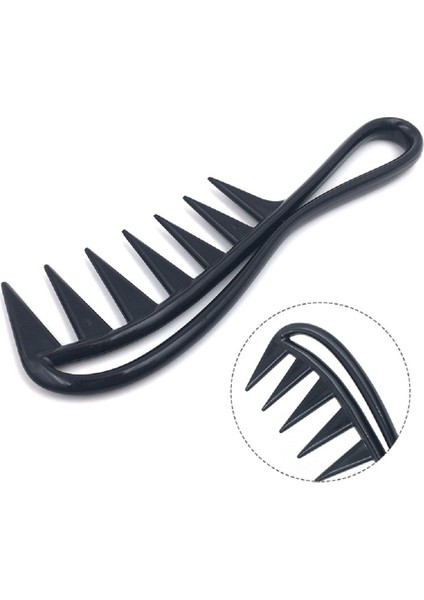 Geniş Diş Köpekbalığı Plastik Tarak Dolaşık Açıcı Kıvırcık Kuaför Kuaförlük Tarak Masaj Saç Şekillendirici Aracı (Yurt Dışından) fırsatları