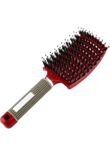 Kadın Saç Derisi Masaj Tarak Kıl Naylon Saç Fırçası Islak Kıvırcık Detangle Saç Fırçası Salon Kuaförlük Şekillendirici Araçları (Yurt Dışından)