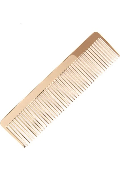 Iskandinav Tarzı Altın Retro Metal Tarak Saç Tarak Profesyonel Kuaförlük Tarak Saç Kesme Tarağı (Yurt Dışından)