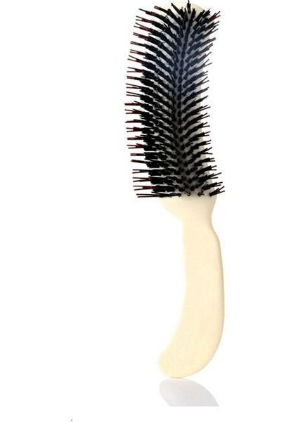 Tipi Tarak Saç Derisi Masaj Tarak Saç Fırçası Naylon Kadın Islak Kıvırcık Detangle Saç Fırçası Salon Kuaförlük Şekillendirici Araçları (Yurt Dışından) fiyatları