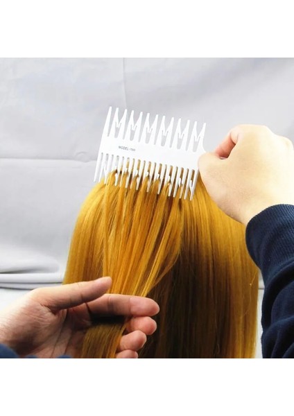 Profesyonel Saç Boyama Tarak Örgü Tarak Kuyruk Pro-Saç Boyama Vurgulama Tarak Dokuma Kuaförlük Için Kesme Saç Fırçaları (Yurt Dışından)