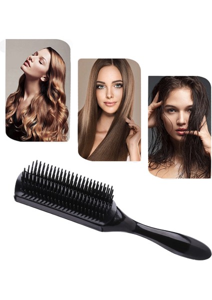 Satır Ayrılabilir Şekillendirici Saç Fırçası Dolaşık Açıcı Tarak Kadın Ayrılabilir Saç Fırçası Kolu Kavrama Kıvırcık Saç Salon Için (Yurt Dışından)