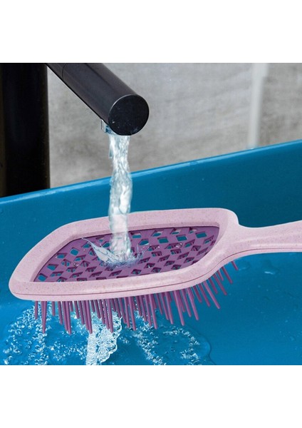 Adet Geniş Diş Hava Yastığı Saç Tarak Kadın Kafa Derisi Masaj Tarak Islak Kıvırcık Saç Fırçası Oyma Ev Salon Kuaförlük Araçları (Yurt Dışından) fiyatları