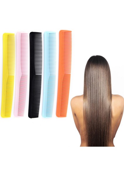 5x Salon Anti Statik Kuaförlük Saç Kesme Plastik Tarak Ince Diş Tarak Aracı (Yurt Dışından) fiyatları