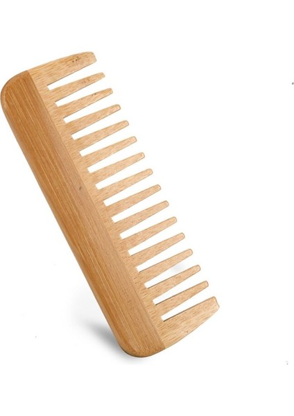 50LD Doğal Bambu Geniş Diş Tarak Dolaşık Açıcı Anti-Statik Kıvırcık Saç Kadın Erkek Için (Yurt Dışından) indirimleri