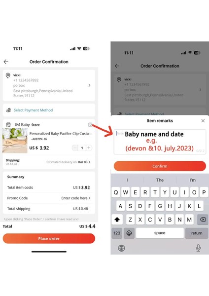 Kişiselleştirilmiş Bebek Saç Fırçası Kır Çiçekleri Kazınmış Ahşap Fırça ile Özel Ad Yenidoğan Bebek Duş Hediyeleri Bebek Saç Fırçası (Yurt Dışından)