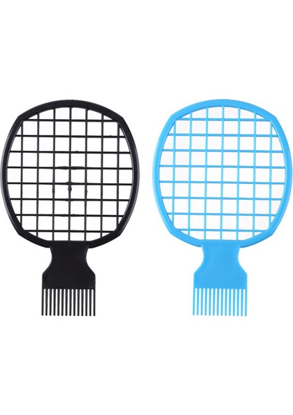 Profesyonel Erkek Kadın Çift Uçlu Saç Büküm Tarak Kıvırcık Afro Kirli Örgü Araçları (Yurt Dışından)
