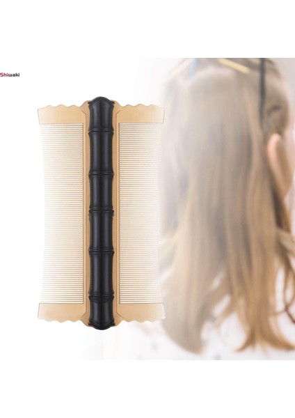 Saç Nit Taraklar Çift Taraflı Taşınabilir Çocuklar Yetişkinler Için Dayanıklı Bit Taraklar Siyah Için Bit Temizleme Tarağı (Yurt Dışından)