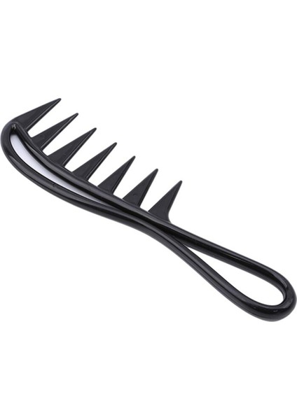 Yeni Kolu Kavrama Büyük Diş Dolaşık Açıcı Kıvırcık Saç Tarak Geri Kafa Şekillendirici Sakal Yağ Tarak Kadın Kuaförlük Geniş Diş Tarak (Yurt Dışından)