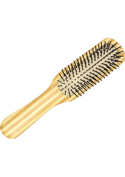 Doğal Bambu Mini Kürek Dolaşık Açıcı Bambu Saç Fırçası Hava Yastığı Masaj Saç Derisi Tarak Bambu Yastık Anti-Statik Saç Taraklar (Yurt Dışından) fiyatları