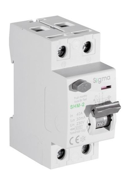 SGM2063300 2X63A 300MA Kaçak Akım Koruma Rölesi 10KA Ac Type