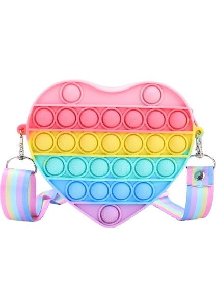 Çocuk Crossbody Çanta Kız Rahat Çanta Kedi Şekli Rahat Omuz Çantası (Yurt Dışından)