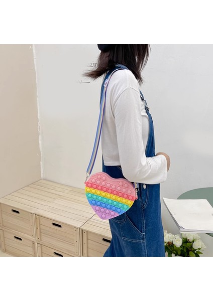 Çocuk Crossbody Çanta Kız Rahat Çanta Kedi Şekli Rahat Omuz Çantası (Yurt Dışından) fiyatları