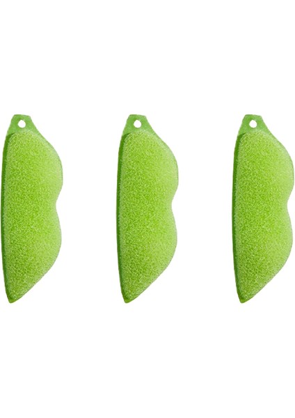 Mutfak Bezelye Temizleme Süngeri 3 Temizleme Fincan Süngerleri Bezelye Fırçaları Yenilebilir Fasulye Süngeri (Yurt Dışından)