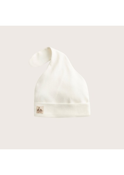 Little Swan Yenidoğan Şapka Ekru