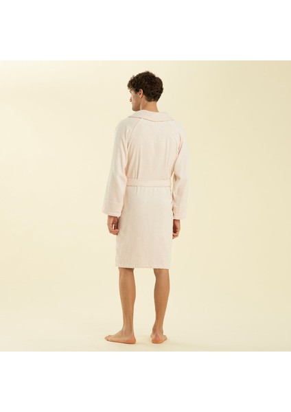 Solid Unisex Bornoz Pudra fırsatları