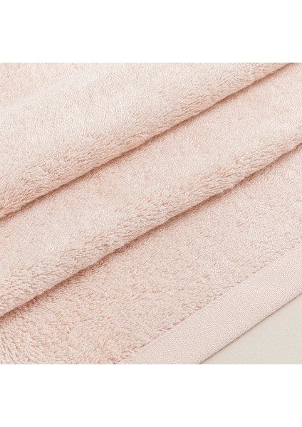 Solid Banyo Havlusu 85X150 cm Pudra