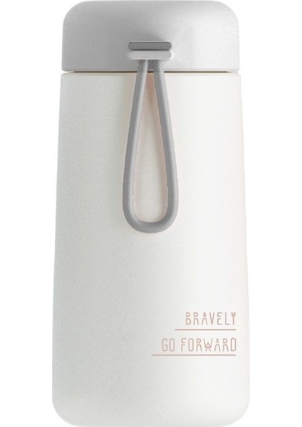 Öğrenciler Için Kompakt Mini Termos Bardak, Taze ve Basit Paslanmaz Çelik Termos Bardak, Sevimli ve Kullanışlı Bardak (Yurt Dışından)