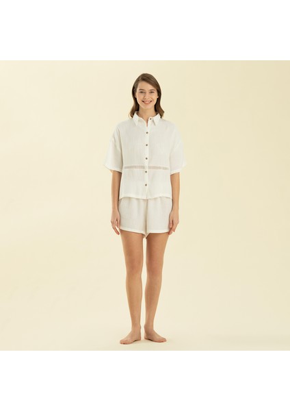 Valeur Şortlu Takım Ekru modelleri